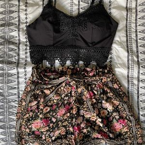 2 piece set - women’s tank and shorts